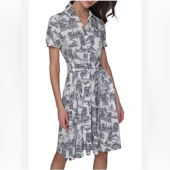 Karl Lagerfeld Dress Puff Black